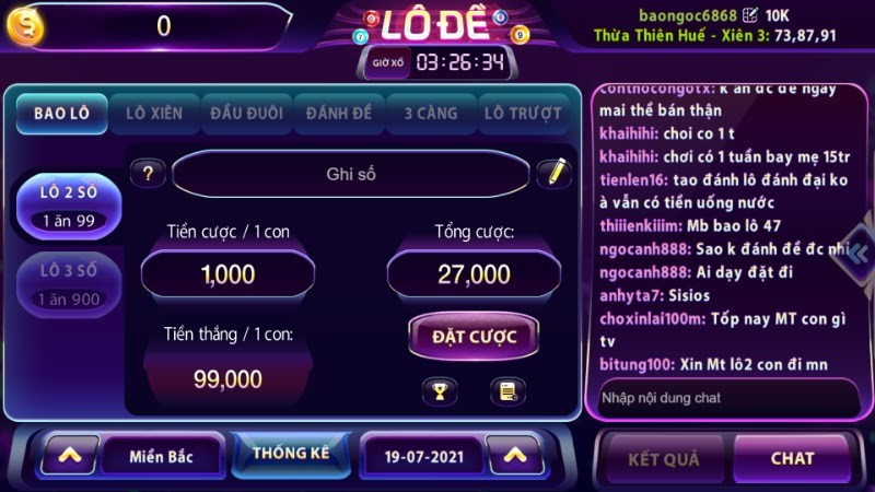 Chơi lô đề tại cổng game 789 club – dễ chơi, tỉ lệ ăn cao nhất thị trường