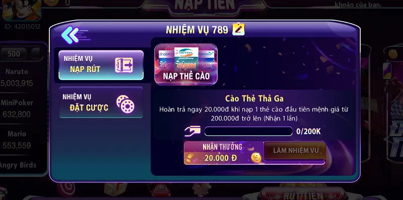 Hướng dẫn cách nhận khuyến mãi tại cổng game 789Club